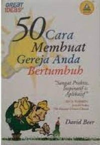 Image of 50 CARA MEMBUAT GEREJA ANDA BERTUMBUH