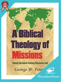 Image of A. Biblical Theology Of Missions