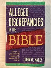 Image of ALLEGED DISCREPANCIES  OF THE BIBLE
