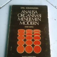 Image of ANALISA ORGANISASI MENEJEMEN MODERN