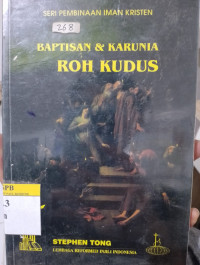Image of Baptisan & Karunia Roh Kudus