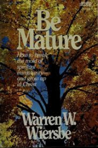 Image of Be Mature