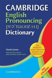 Image of Cambridge English Pronouncing Dictionary