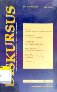 Image of Diskursus Jurnal FIlsafat dan Teologi