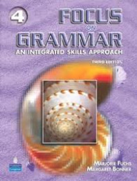 Image of FOCUS ON GRAMMAR AN INTEGRATED SKILLS APPROACH
