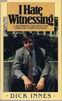 Image of I HATE WITNESSING