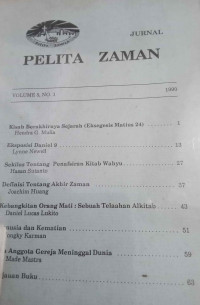 Image of Jurnal Pelita Zaman