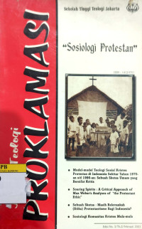 Image of Teologi Proklamasi - Jurnal Teologi