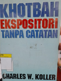 Image of Khotbah Ekspositori Tanpa Catatan