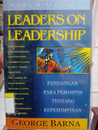 Image of Leaders On Leadership (Kepemimpinan)