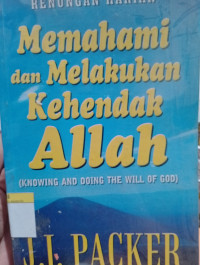 Image of Memahami Dan Melakukan Kehendak Allah