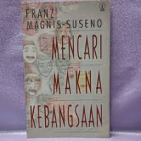 Image of MENCARI MAKNA KEBANGSAAN