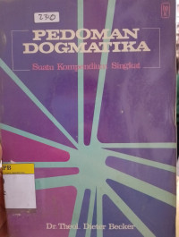 Image of Pedoman Dogmatika