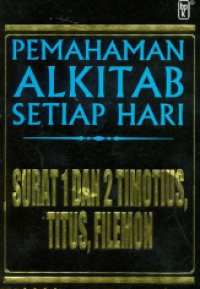 Image of Pemahaman Alkitab Setiap Hari - Surat 1,2 Timotius, Titus, Filemon