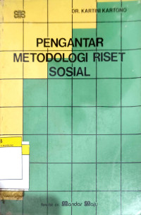 Image of Pengantar Metodologi Riset Sosial
