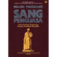 Image of Sang Penguasa Surat Seorang negarawan Kepada Pemimpin Republik