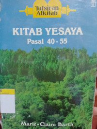 Image of Tafsiran Kitab Yesaya (Pasal 40-55)