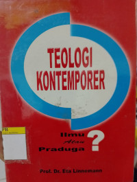 Image of Teologi Kontemporer