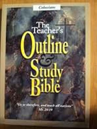 Image of The Teacher's Outline & Study Bible (Collosians)