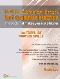Image of TOEFL Common Errors and Grammar Practice