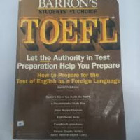 Image of TOEFL - HOW TO PREPARE FOR THE TOEFL