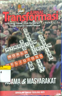 Image of Transformasi Jurnal: Agama dan Masyarakat