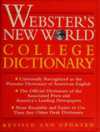 Image of Webster's New World Coliege Dictionary