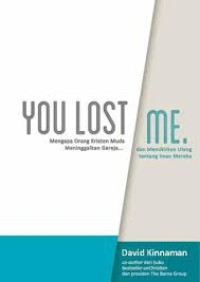 Image of YOU LOST ME